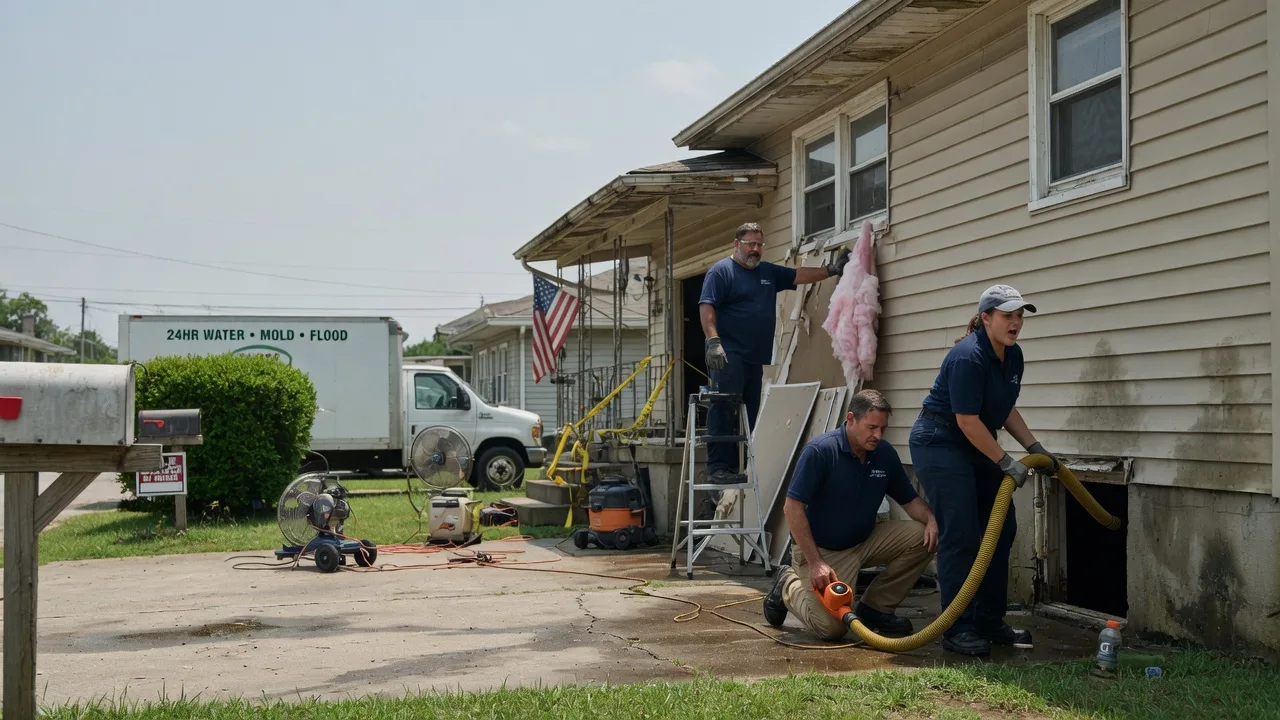Water Damage Repair in Sipesville, PA near me